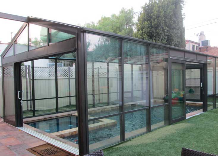 Sun Room with Pool